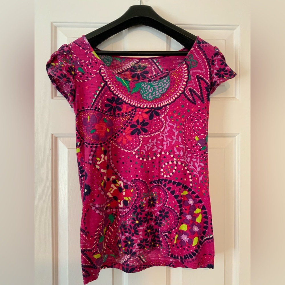 Lilly Pulitzer short sleeve shirt size M